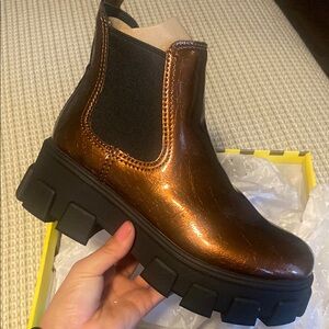 Circus by Sam Edelman Darielle Mocha Metallic Boots